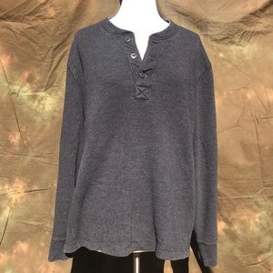 Grey Thermal Henley